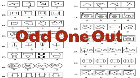odd one out reasoning|odd one out aptitude questions.